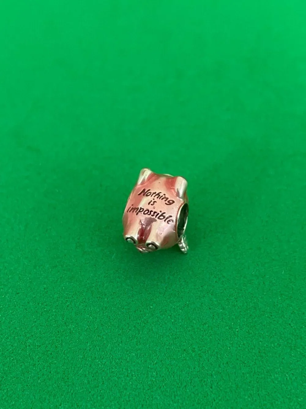 Pandora Flying Unicorn Pig Charm silver Charm - Picture 7 of 8